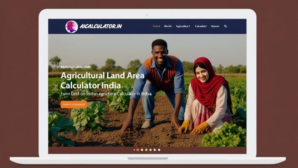 Agricultural Land Area Calculator in India