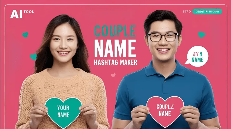Couple Name Hashtag Maker