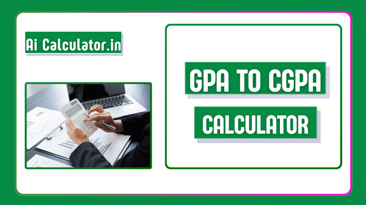 GPA to CGPA Calculator
