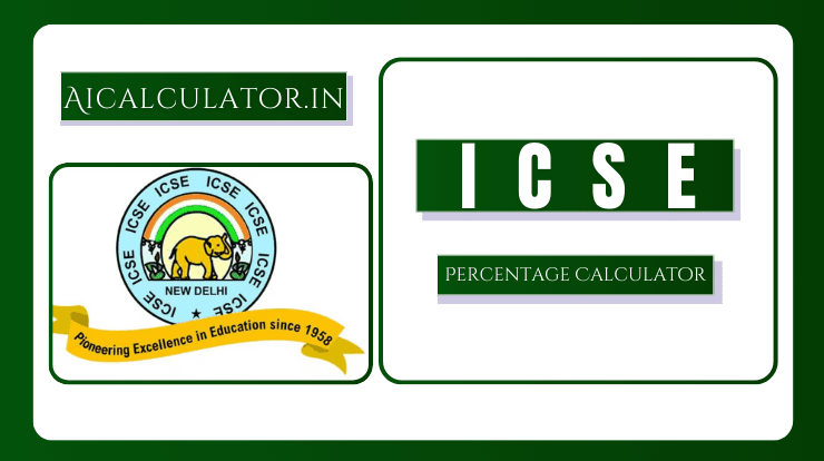 ICSE Percentage Calculator