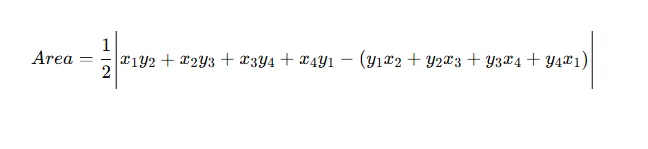How to Calculate Area of Land with 4 Unequal Sides