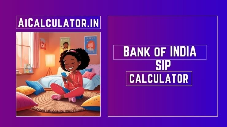 Bank of India SIP Calculator