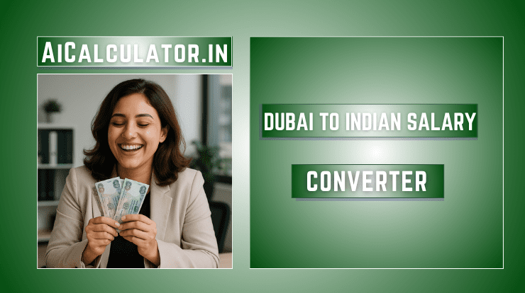Dubai Salary to Indian Salary Calculator 1 Dubai Salary to Indian Salary Calculator