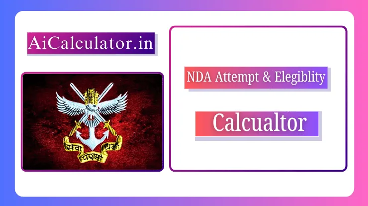 NDA Attempt Calculator