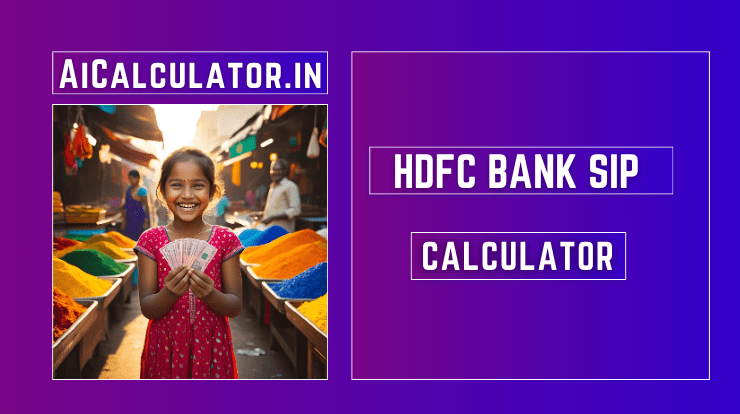 HDFC Bank SIP Calculator
