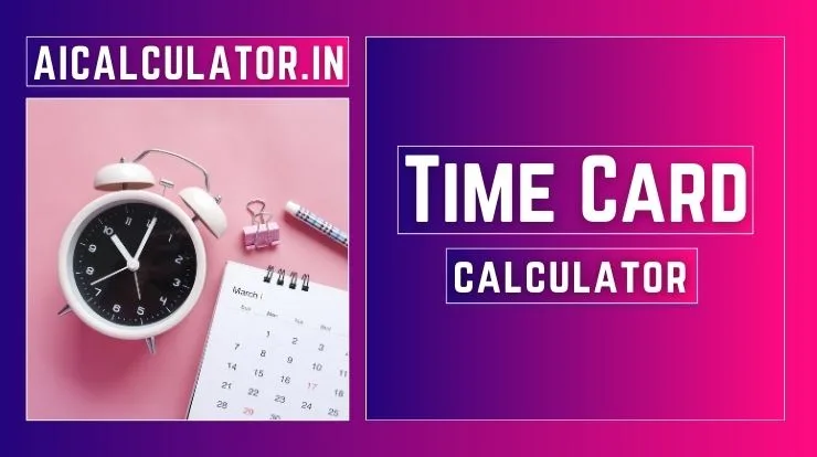 Timecard Calculator with Lunch