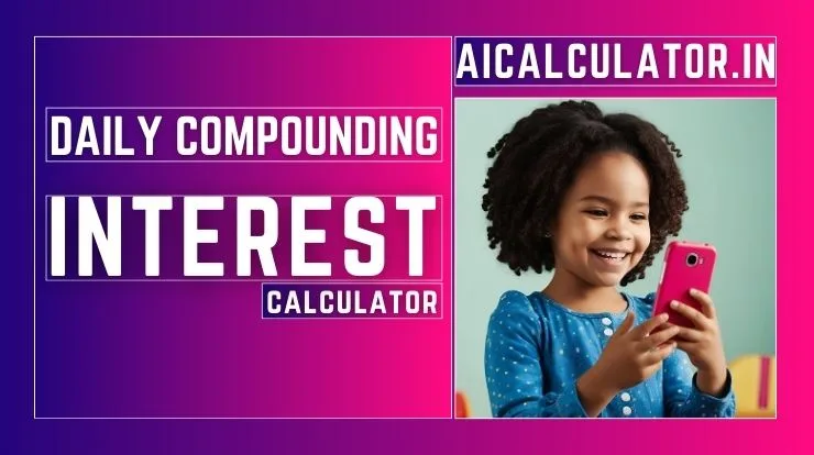 Daily compound interest calculator, Monthly Compound Interest Calculator