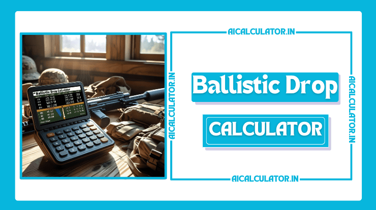 Ballistic Drop Calculator