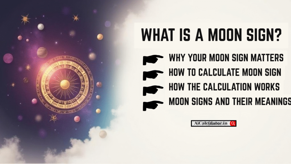 How to Calculate Your Moon Sign